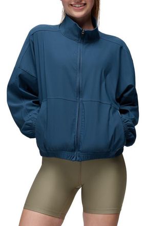 Prana Send Off Crop Jacket in Bluff Blue at Nordstrom, Size X-Large