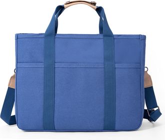 Generic Womens Canvas Hobos Shoulder Bag Tote Handbag Large Capacity Casual Bag Versatile Shoulder Tote with Multiple Pockets, Adjustable Strap for Work, Scho