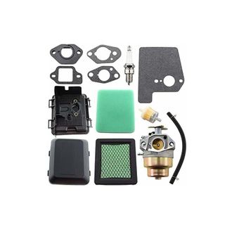 OEM Carburador Con Filtro De Aire, Tapa Del Filtro De Aire, Kit Para Cortac&eacute;sped Gc135, Gc160, Gcv160, Gcv190, Reemplaza 17231-zm0-040 Hrb216 Hrr216 Hrs21