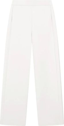 Emporio Armani Pantaloni con vita elasticizzata - Bianco