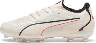 Puma Scarpe da calcio KING 20 PRO FG/AG unisex, Scarpe, Beige, 40.5