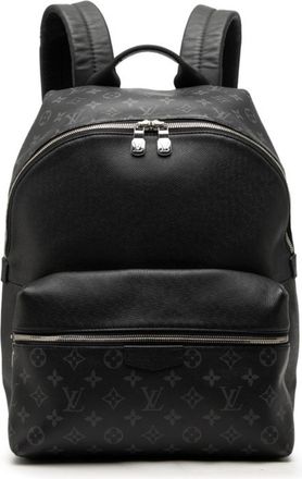 Louis Vuitton Black Pvc Leather Backpack (Pre-Owned)