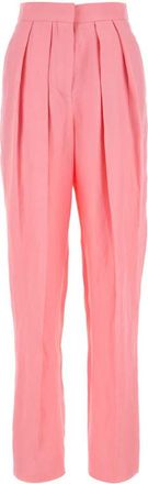 Stella McCartney Pink Viscose Blend Wide-leg Pant