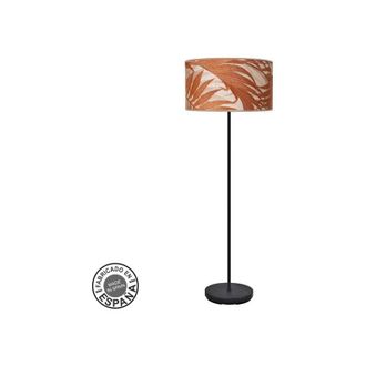 Fabrilamp Fabrilamp - lámpara de pie de salon Moda 1xe27 Black/leaf Caldera 163x40x40