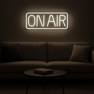 KASANOVA Scritta neon colorata On air da parete usb