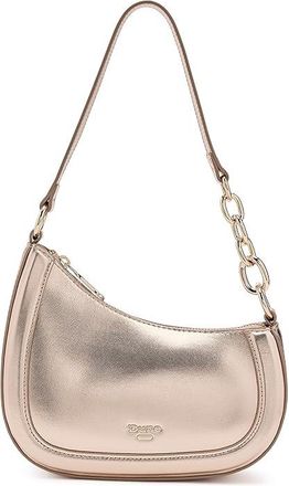 Dune London Direction Shoulder Womens Handbags Gold, Leather