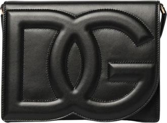 Dolce & Gabbana Gewatteerde Clutch - Dames - Schoudertassen - Zwart - ONE Size - Leer - Tassen