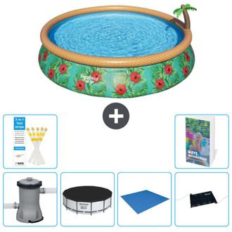 Bestway Piscina Bestway Fast Set Redonda - 457x84 Cm - 7-piezas S214
