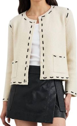 Rails Juliette Jacket In Ivory