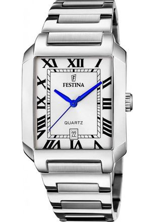 Festina F20677-1 Mens On The Square Watch - Silver - One Size