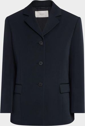 The Row Eudora Wool Gabardine Blazer