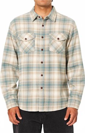 KATIN Sierra Flannel Shirt In Atlantic Green