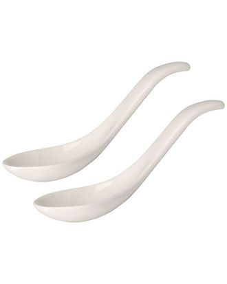 Villeroy & Boch Soup Passion Set Of 2 Asia Spoons
