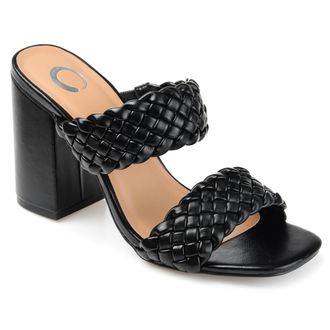 Journee Collection Women & apos;s Melissa Medium and Wide Width Dress Sandals