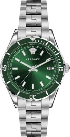 Versace Horloges - Heren - Accessoires - Groen - Maat: ONE Size