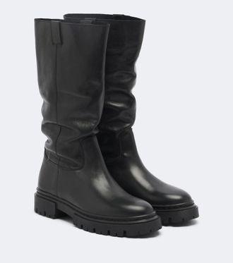 Staud Botas Emmett de piel