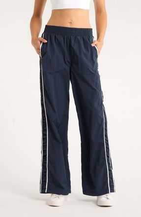 Zella Travel Lite Track Pants in Navy Sapphire at Nordstrom, Size X-Small