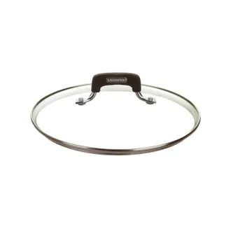 KASANOVA Coperchio 24 cm in vetro temperato New Petra Dark