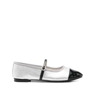 Repetto Cap-toe Ankle-strap Ballet Flats