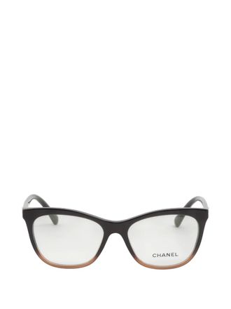 Chanel 2000-2020s cat-eye-frame glasses - Nero