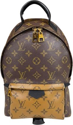 Louis Vuitton Monogram Brown Monogram Monogram Reverse Backpack (Pre-Owned)