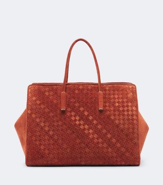 Bottega Veneta Barbara Large suede tote bag