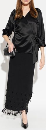 By Malene Birger Top Pacey, Womens, Black