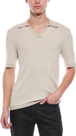 Rag & Bone Harvey Chevron Johnny Polo Shirt