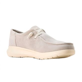 Ariat Mens Hilo Casual Shoe In Grey Corduroy