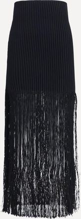 Alaia Gonna a tubino con frange Woman 36