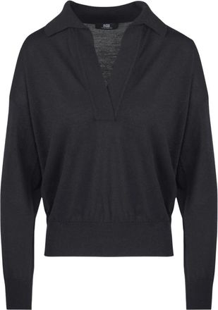 Alpha Studio Maglieria Scollo a V - - Knitwear - Donna - Nero - XL