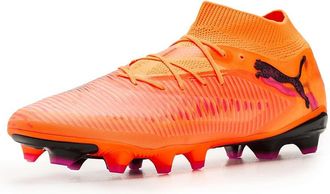 Puma Future 8 Pro Firm, Artificial Ground Soccer Cleats Mens Soccer Shoes Heat Fire/Black/Ravish : 10.5 D - Medium, Synthetic