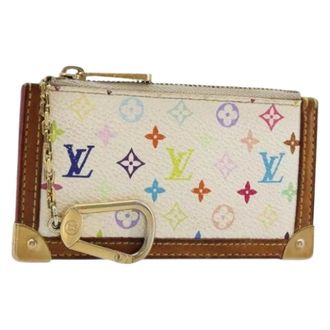 Louis Vuitton Pre-owned Accessories, female, Multicolor, Size: ONE SIZE Pre-owned Vintage Monogram Multicolor Coin Purse