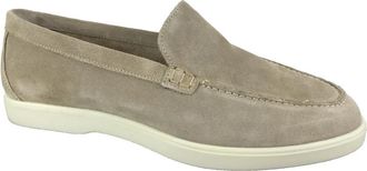 Cycleur de Luxe Mocassins met Pen Details - Heren - Loafers - Beige - 43 EU - Leer - Schoenen