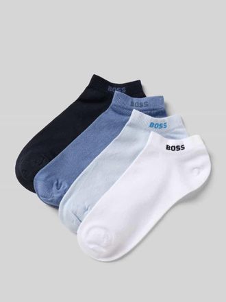 HUGO BOSS Socken aus Baumwoll-Mix in 5er Pack Modell AS UNI in Marine, Gr&ouml;&szlig;e 39-42
