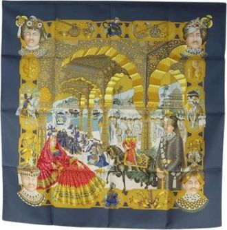 Herm&egrave;s Pre-owned Silk Scarf - Dames - Vintage Accessoires - Veelkleurig - ONE Size - Vintage
