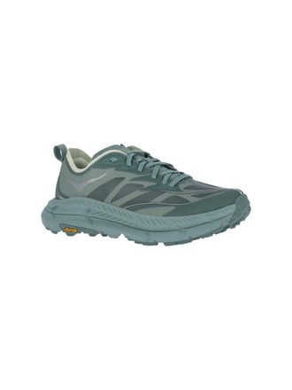Hoka One One Trail Mesh and Synthetic Sneakers - Green