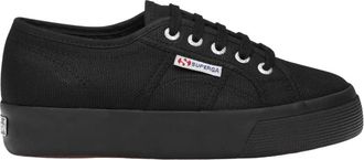 Superga 2730 Cotu - Dames - Sneakers - Zwart - 40 EU - Katoen - Schoenen