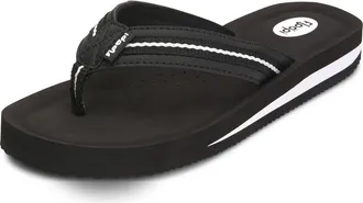 Floopi Molded Cushioned Flip Flop in Black at Nordstrom Rack, Size 10