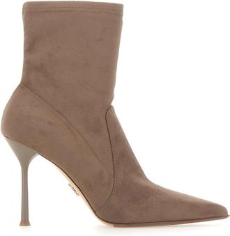 Sergio Levantesi Schoenen, Dames, Bruin, 40 EU, Leer, Meets 56 Enkellaarsjes
