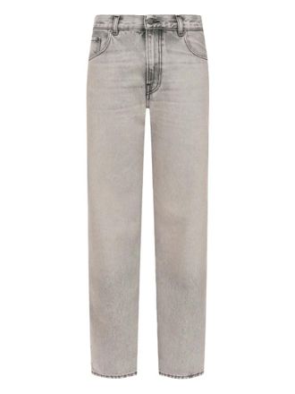 Haikure Light Grey Straight Mid Rise Jeans