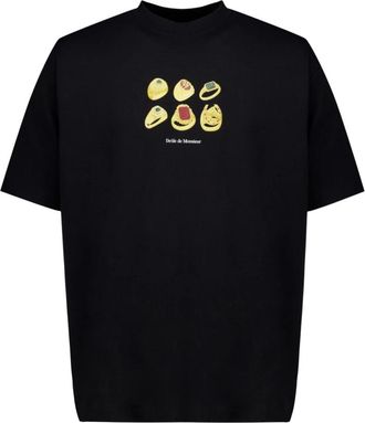 Dr&ocirc;le de Monsieur Rings T-shirt - Heren - T-shirts - Zwart - XL - Katoen - Tops