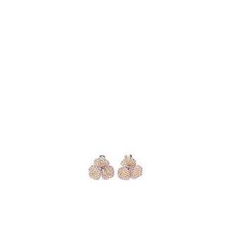 Silvia Gnecchi Camelia Oorbellen - Dames - Oorbellen - Geel - ONE Size - Accessoires