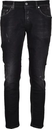 Dondup Mius Slim Fit Jeans - Heren - Slim Fit Jeans - Zwart - W31 - Katoen - Jeans