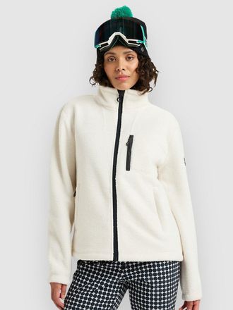 Roxy Alabama Full Zip Solid Fleecejacke weiss