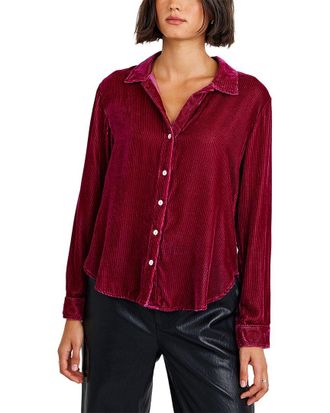 Bella Dahl Silk-Blend Shirt