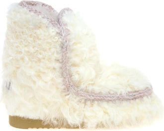 Mou Schoenen, Dames, Beige, 38 EU, Wol, Eskimo 18 Checkiang Fur