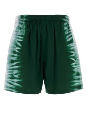 Balenciaga Shorts Bermuda Shorts - Green