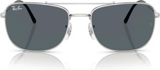 Ray-Ban Sunglasses Rb3755 003/R5 Silver/Blue Unisex