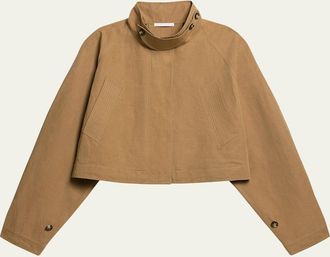 Helmut Lang Cropped Trench Jacket